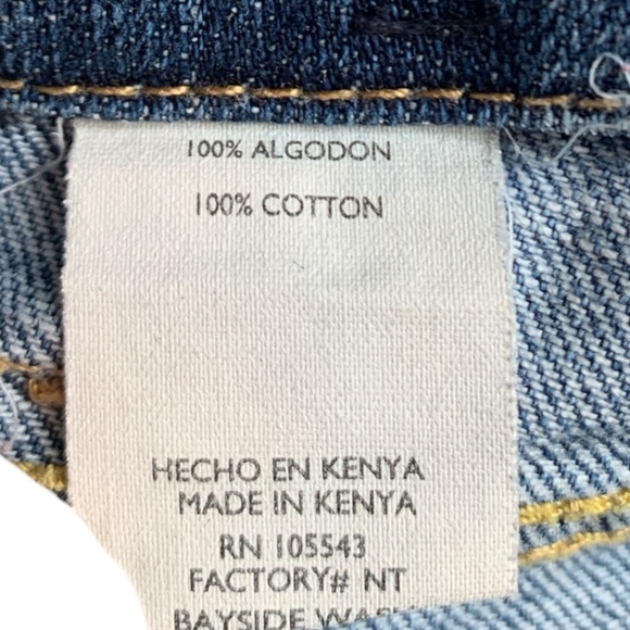 Daisy Fuentes Women's Capri Jeans Sz 10 Crop Cotton Jeans Cropped - Picture 5 of 6